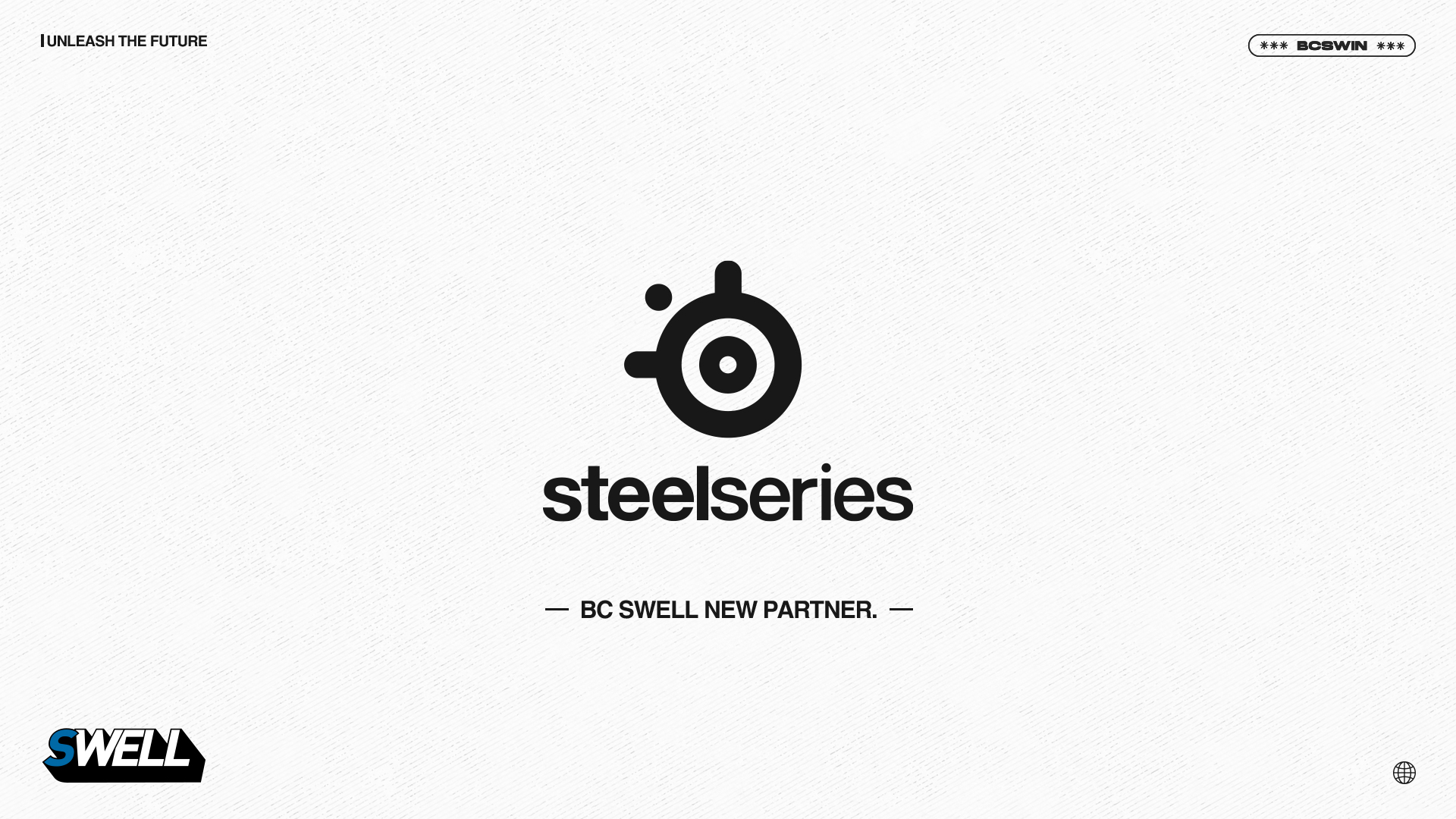 『SteelSeries』とのパートナーシップ契約締結のお知らせ